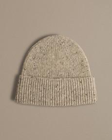 Unisex Donegal Beanie | Oatmeal via ROVE
