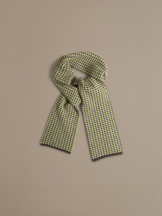 Small Check Scarf | Green from ROVE