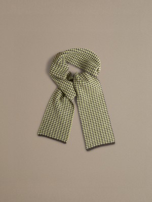 Small Check Scarf | Green from ROVE