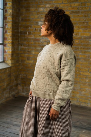 Kiss Cable Jumper | Natural from ROVE