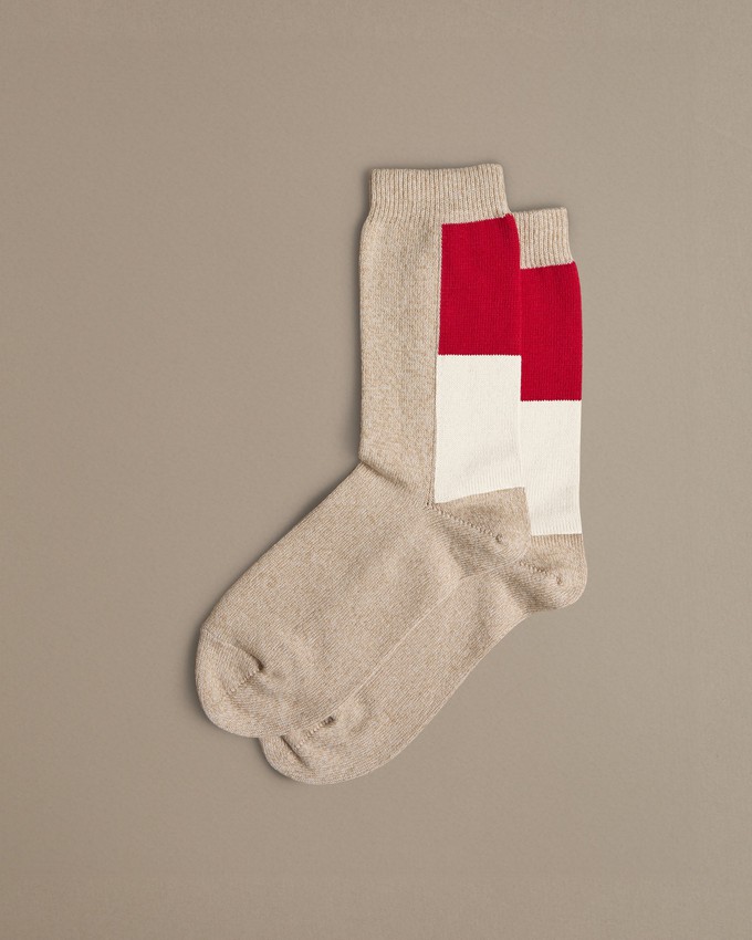 Organic Cotton Socks | Red from ROVE