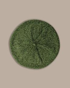 Womens Wool Beret | Matcha Marl via ROVE