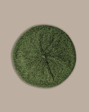 Womens Wool Beret | Matcha Marl from ROVE