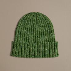 Unisex Donegal Beanie | Leaf Green via ROVE