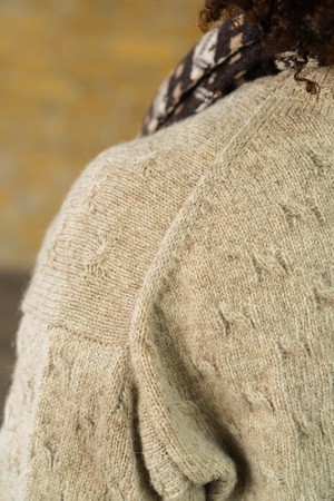 Kiss Cable Jumper | Natural from ROVE