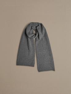 Guernsey Scarf | Soft Grey via ROVE