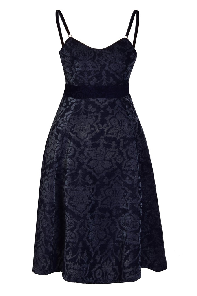 Jacquard Skater Dress from Sarvin