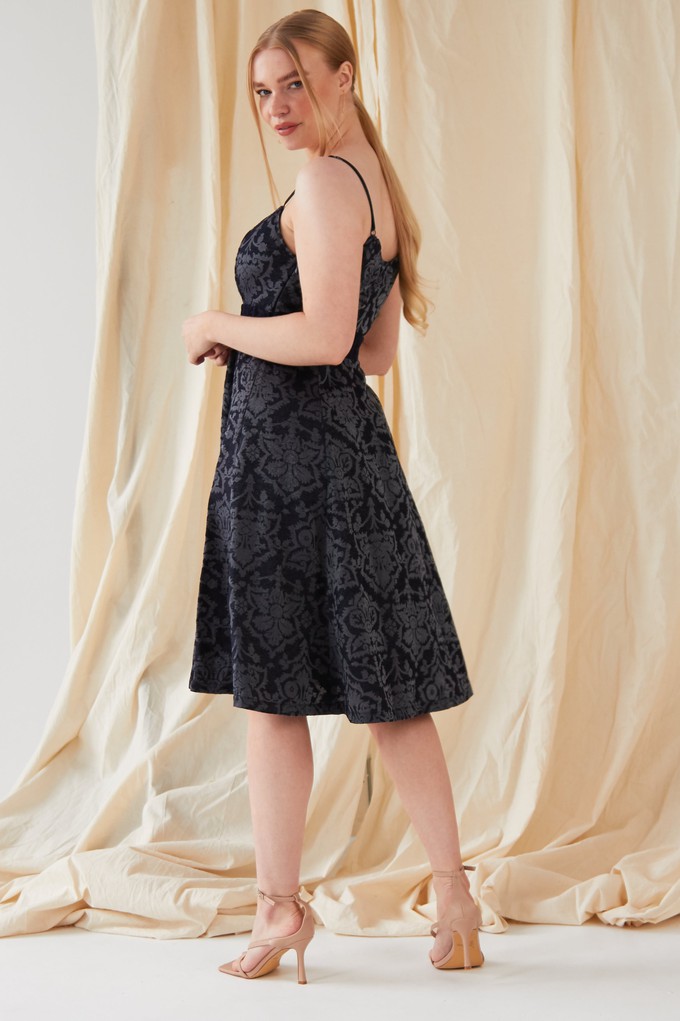 Jacquard Skater Dress from Sarvin