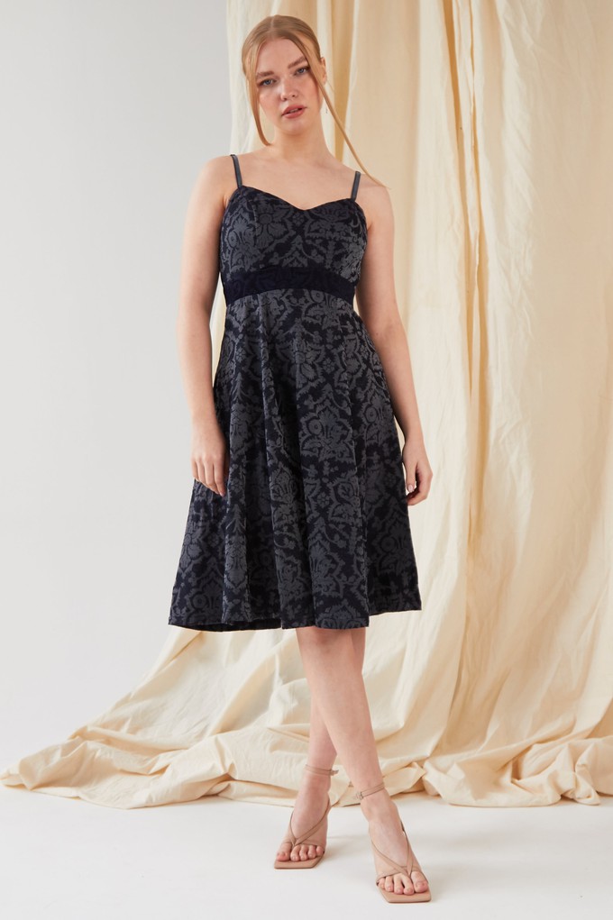 Jacquard Skater Dress from Sarvin