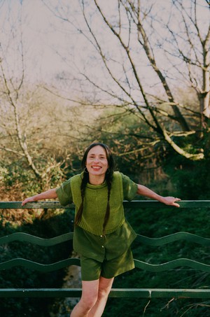 Bessie A-Line Shorts, Rich Olive Green from Saywood.