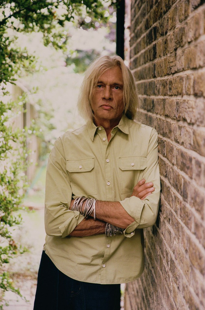 Limited Edition Mens Eddy Utility Shirt, Khaki Cotton from Saywood.