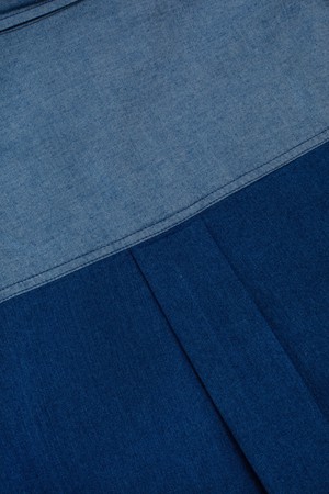 Lela Patch Pocket Shirt, Japanese Denim from Saywood.