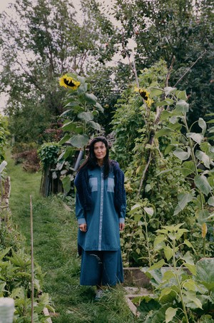 Etta Oversized Shirtdress, Japanese Denim Cotton from Saywood.