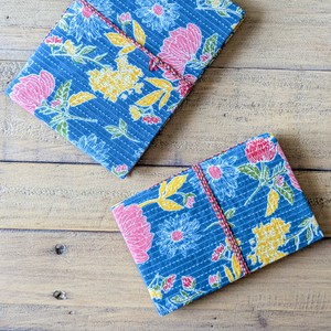 Eco Friendly Cotton Fabric Journals (5 x 7 in), Fair Trade Stationery Ethically Handmade in India from Shakti.ism