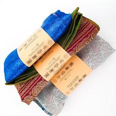 Reusable sari gift wrap (furoshiki) bundles (S, M, L, or XL) via Shakti.ism