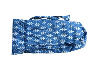 Eco Friendly Bottle Bags, Reusable Kalamkari Cotton Bottle Gift Bags, Ethically Handmade in India from Shakti.ism