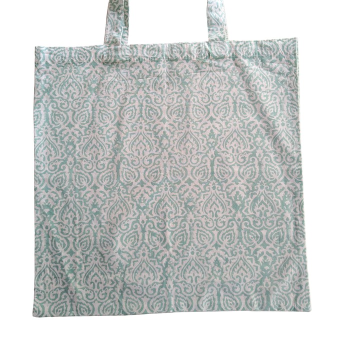 XL block and screen printed tote bags, large capacity from Shakti.ism