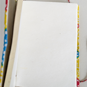 Eco Friendly Cotton Fabric Journals (5 x 7 in), Fair Trade Stationery Ethically Handmade in India from Shakti.ism