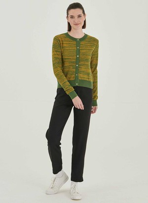 Cardigan With Buttons Green from Shop Like You Give a Damn
