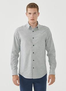 Long Sleeve Shirt Stripe Light Blue via Shop Like You Give a Damn