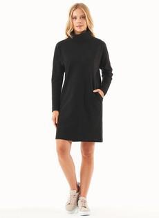 Sweater Dress Organic Cotton Black via Shop Like You Give a Damn