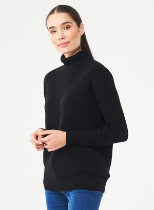 Turtleneck Black from Shop Like You Give a Damn