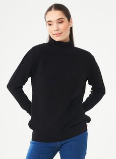 Turtleneck Black via Shop Like You Give a Damn