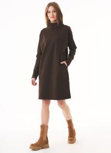 Sweater Dress Organic Cotton Espresso via Shop Like You Give a Damn