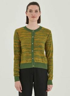 Cardigan With Buttons Green via Shop Like You Give a Damn