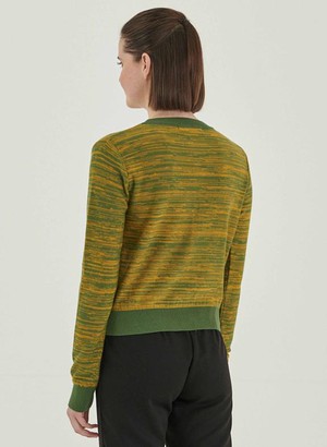 Cardigan With Buttons Green from Shop Like You Give a Damn