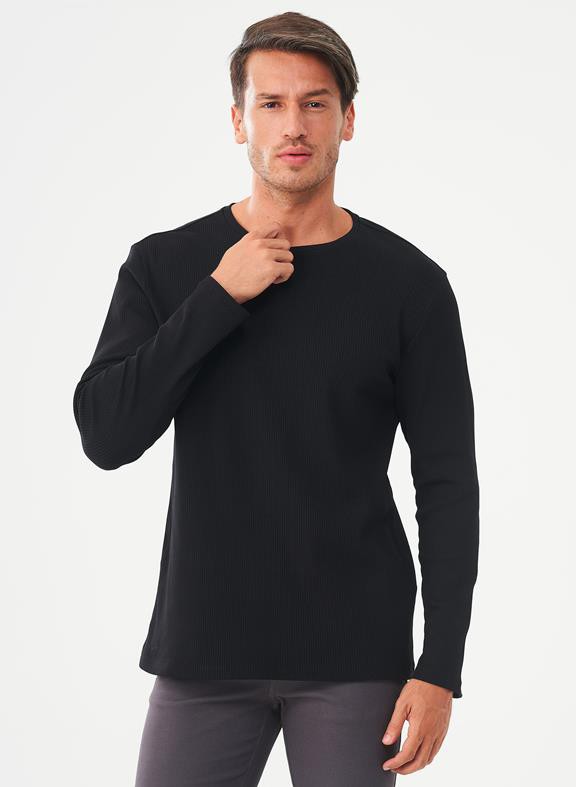 Ribbed Top Black from Shop Like You Give a Damn