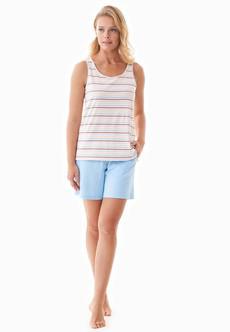 Shorts Pajama Set Steella Light Blue via Shop Like You Give a Damn