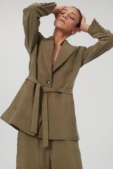 Blazer Jilli Green via Shop Like You Give a Damn