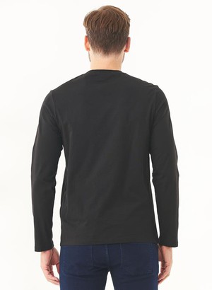 Longsleeve T-Shirt Black from Shop Like You Give a Damn