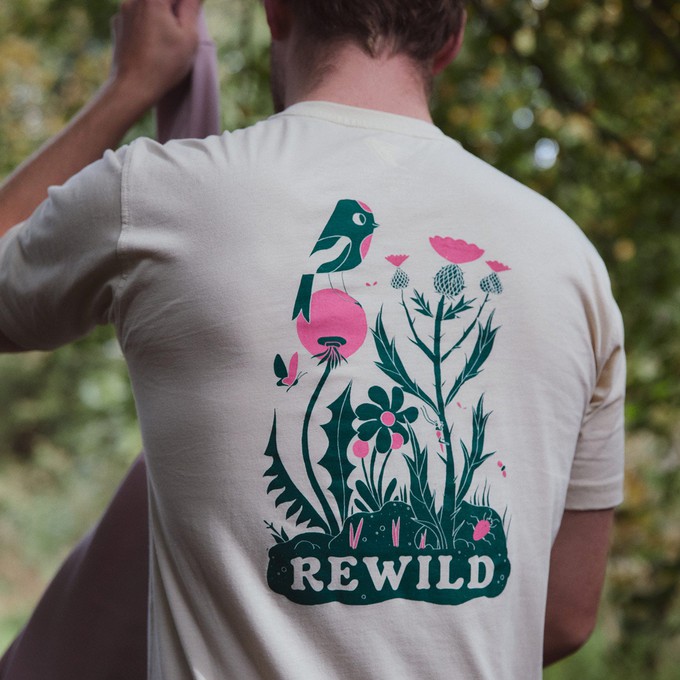 matt sewell rewild organic tee from Silverstick