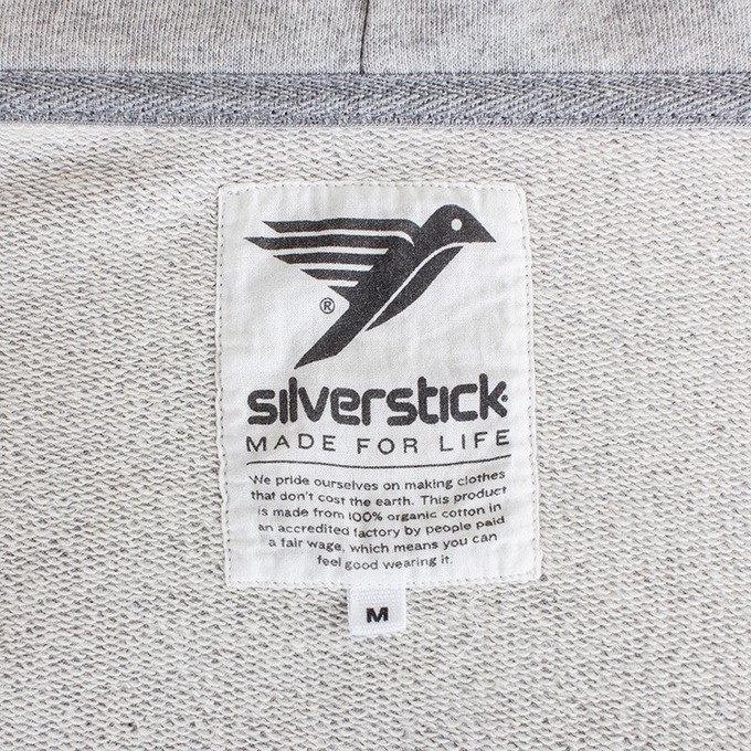 agnes organic cotton zip hoodie from Silverstick