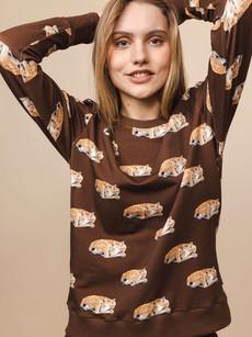 Sleeping Deer Sweater Women via SNURK