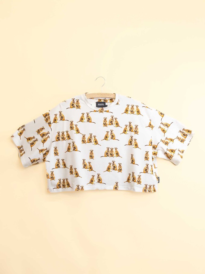 Meerkats Cropped T-shirt and Shorts set Women from SNURK