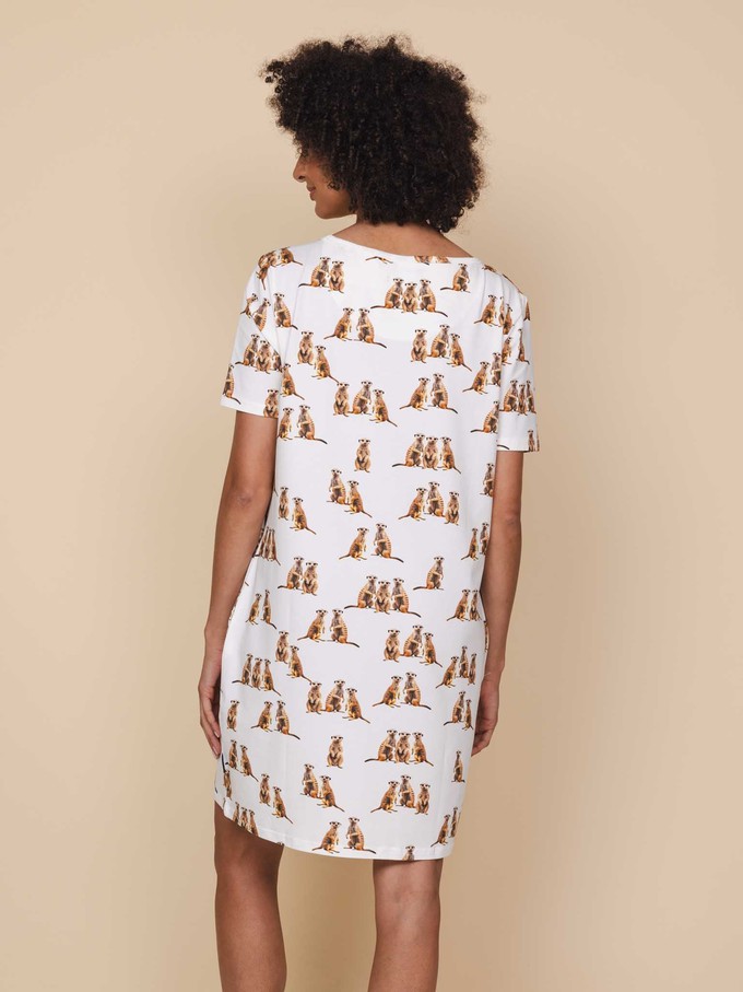 Meerkats T-shirt Dress Women from SNURK