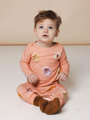 Flower Power Jumpsuit Baby from SNURK