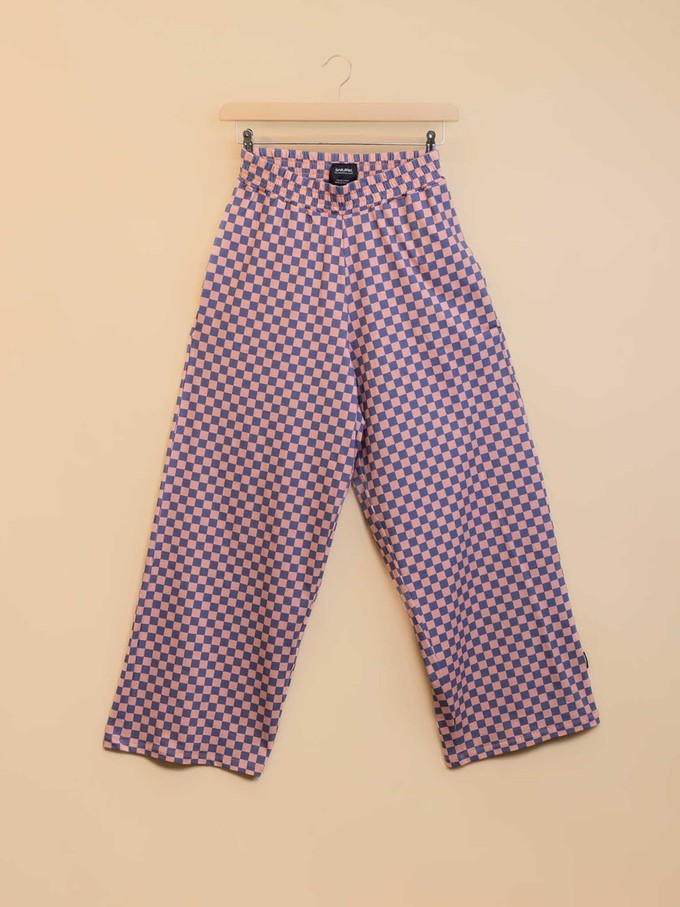 Check Top and Wide pants set Women from SNURK