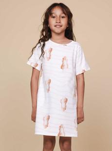 Ballerina T-shirt Dress Kids via SNURK