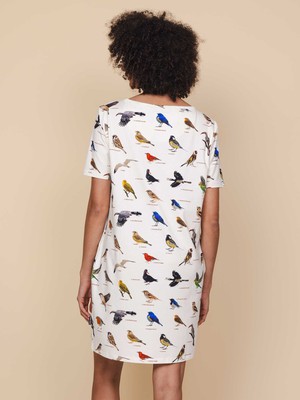 Bird Watching T-shirt Dress Women from SNURK