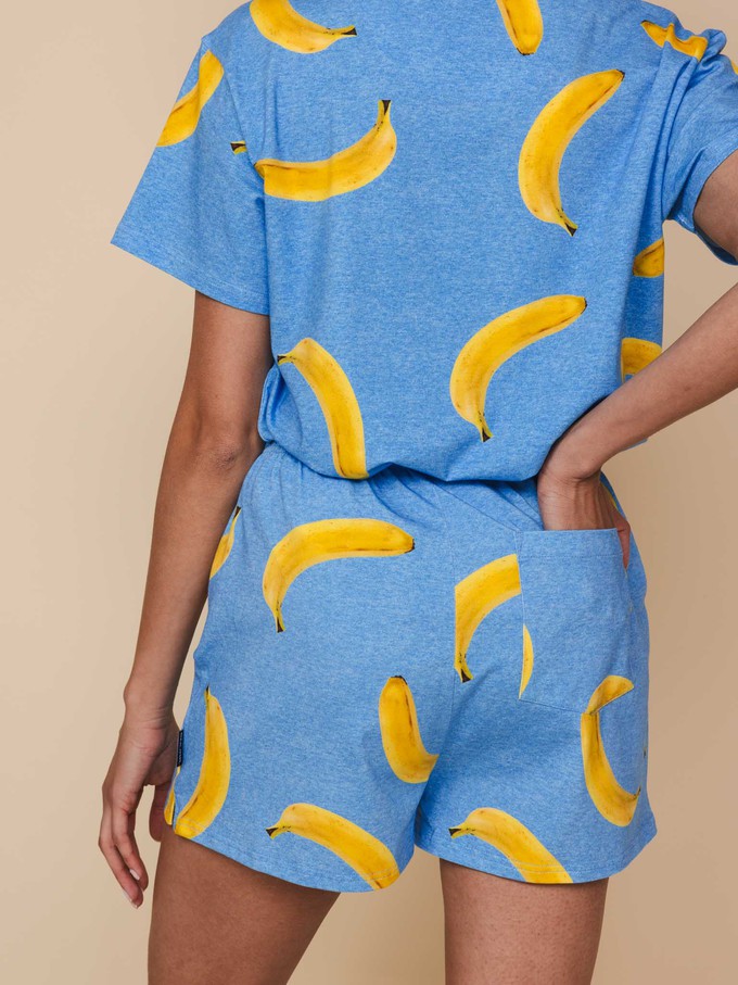 Banana Blue T-shirt and Shorts set Women from SNURK