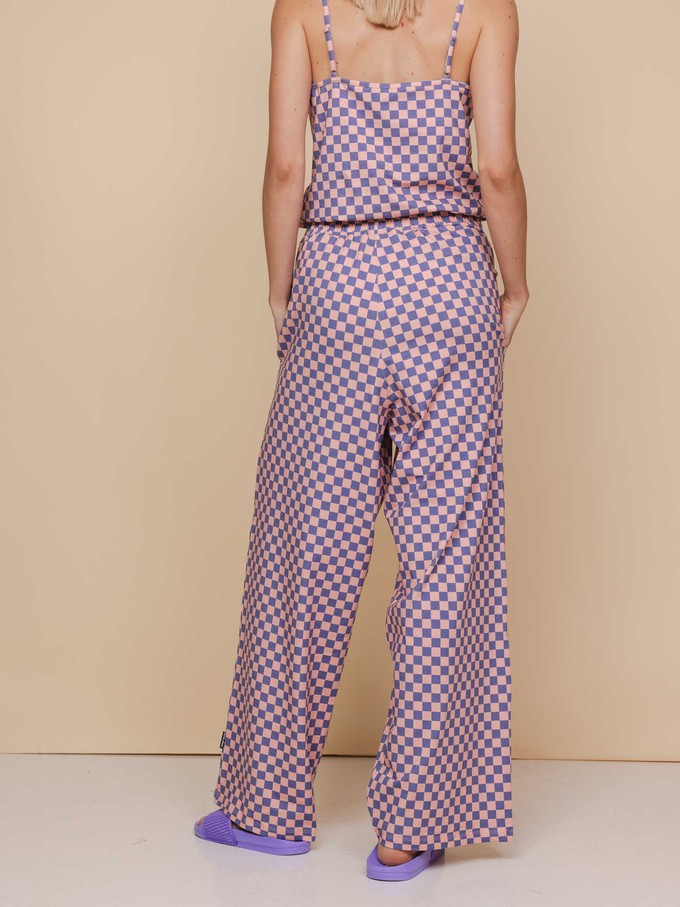 Check Top and Wide pants set Women from SNURK