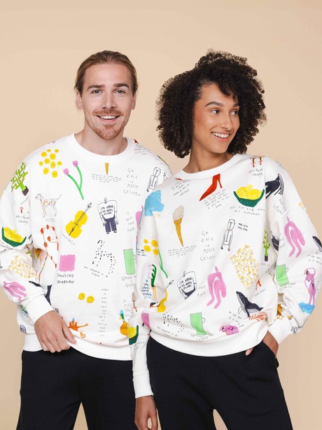 Rogier Roeters Oversized sweater Unisex from SNURK