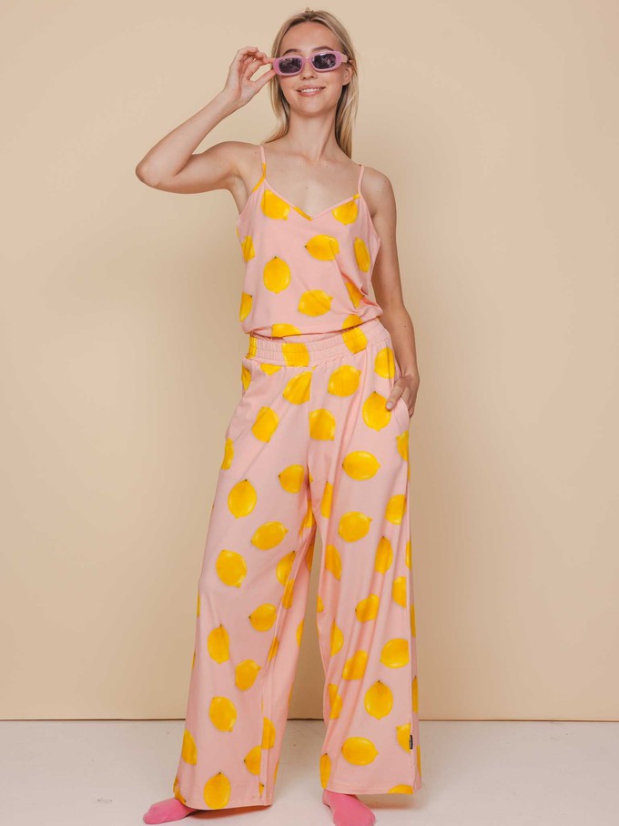 Lemon Top and Wide pants set Women from SNURK