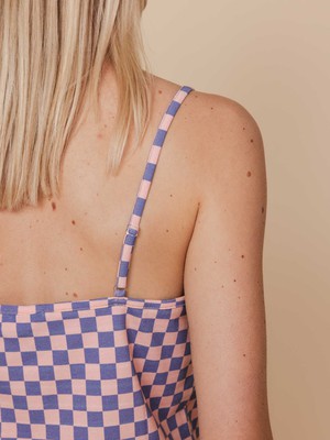 Check Top and Wide pants set Women from SNURK