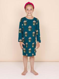 Hot Choco Longsleeve Dress Kids via SNURK