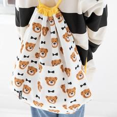 Teddy Drawstring bag via SNURK